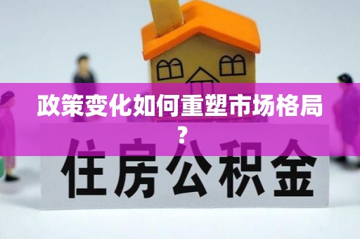 来安政策变化如何重塑市场格局？