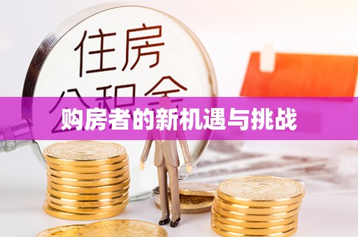 来安购房者的新机遇与挑战