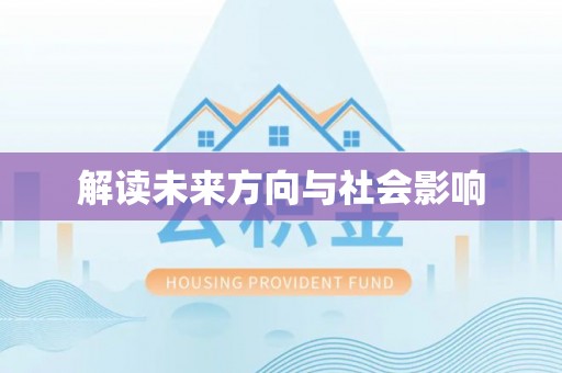 来安解读未来方向与社会影响