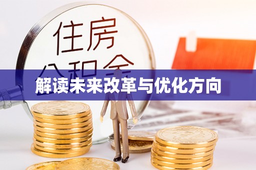 来安解读未来改革与优化方向