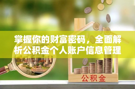 来安掌握你的财富密码，全面解析公积金个人账户信息管理