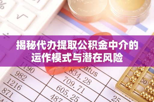 来安揭秘代办提取公积金中介的运作模式与潜在风险