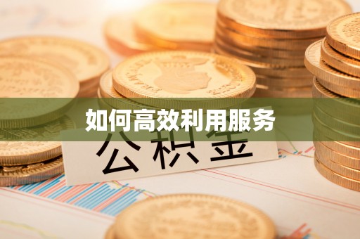来安如何高效利用服务