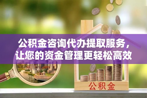 来安公积金咨询代办提取服务，让您的资金管理更轻松高效