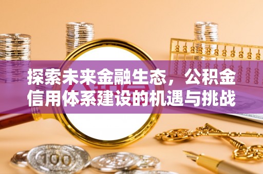 来安探索未来金融生态，公积金信用体系建设的机遇与挑战